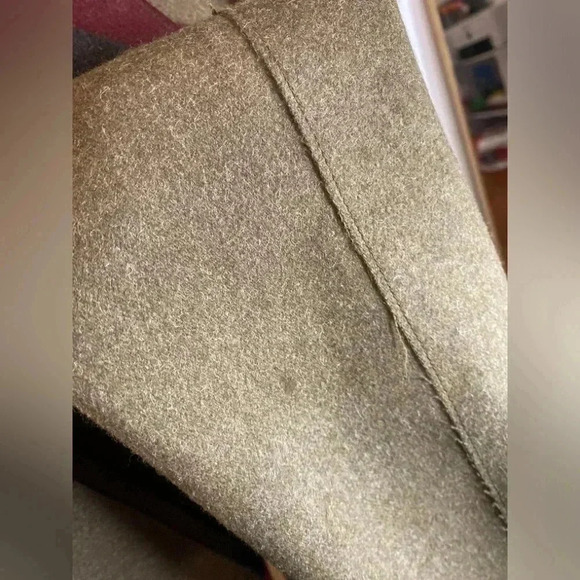 Derek Lam Racing Stripe Virgin Wool Caped Jacket Sz 0 - Picture 8 of 10